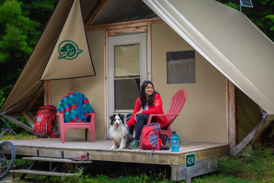 <p>CONTRIBUTED PHOTO</p><p>The Tentiks are just one of the many accommodation options available for visitors to Kejimkujik National Park.</p>
