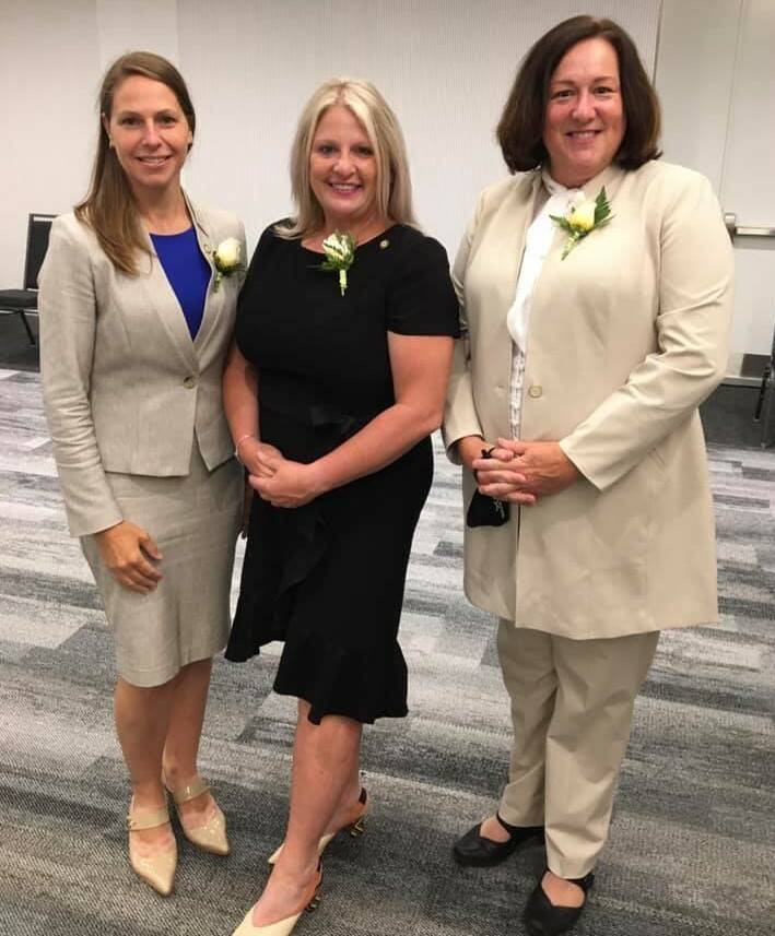 <p>SOURCE: FACEBOOK/SUSAN CORKUM-GREEK, MLA</p><p>South Shore cabinet ministers, from left, Becky Druhan, Kim Masland and Susan Corkum-Greek recently received their ministerial mandate letters from Premier Tim Houston.</p>