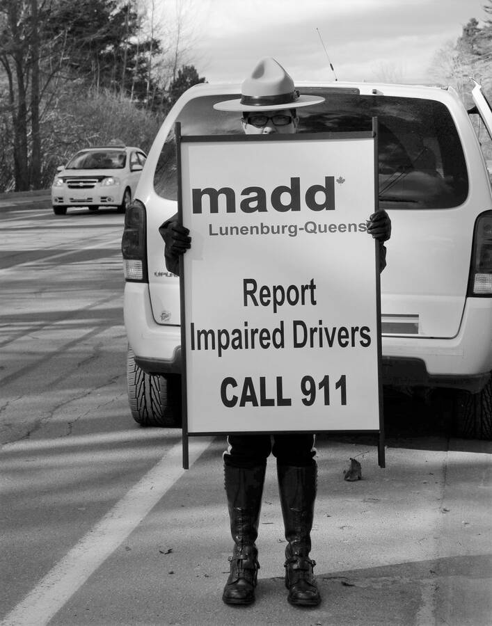 <p>CONTRIBUTED PHOTO</p><p>Const. Laura Cormier has been a member of MADD Canada since 2008 and has led the charge in the fight against impaired driving in Queens and Lunenburg counties.</p>
