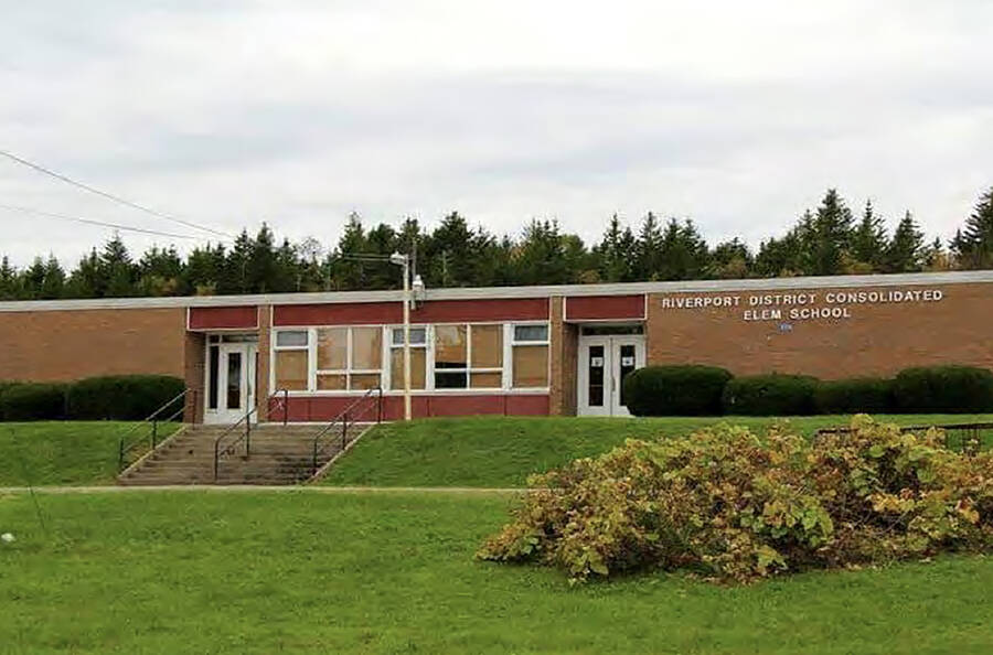 <p>SOURCE: MUNICIPALITY OF THE DISTRICT OF LUNENBURG</p><p>The former Riverport District Consolidated Elementary School in Bayport, Lunenburg County. A community association wants to establish a community park on the former school grounds. The school was demolished in 2020.</p>