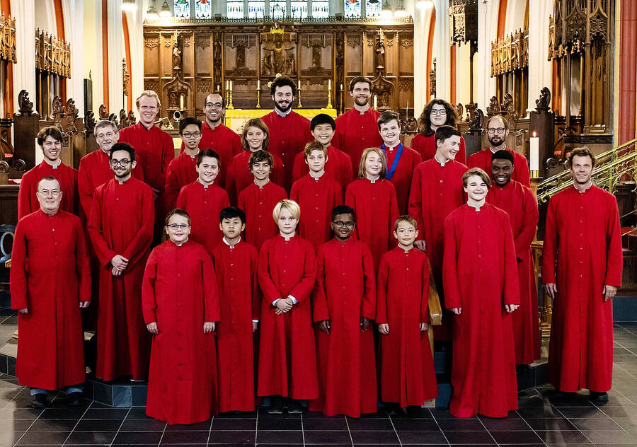 <p>BEATRICE SCHULER PHOTO</p><p>The Capella Regalis men and boys choir.</p>